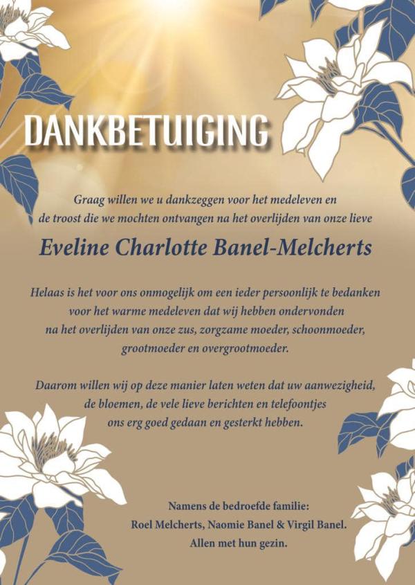 Eveline Charlotte Banel-Melcherts