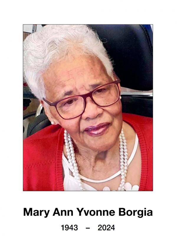 Mary Ann Yvonne Borgia